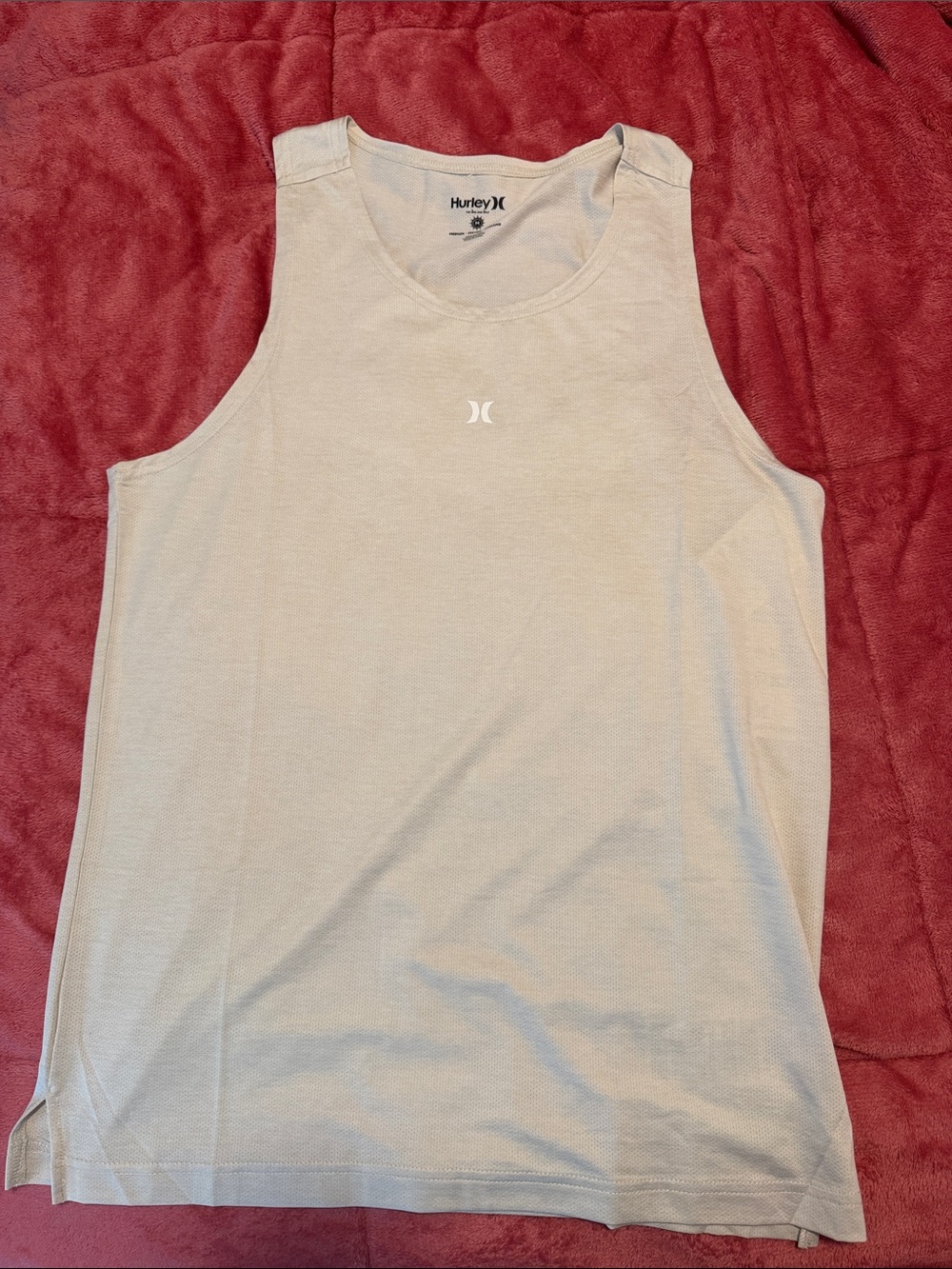 Hurley Light Cream Men's Sleeveless Tank Top